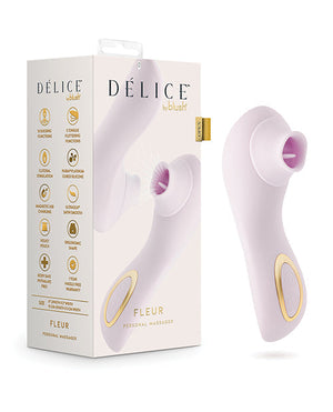 Blush Delice Fleur Suction Vibe - Barely Purple | Pleasura
