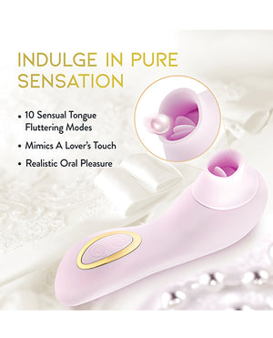 Blush Delice Fleur Suction Vibe - Barely Purple | Pleasura