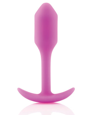 b-Vibe Weighted Snug Plug 1 | Pleasura