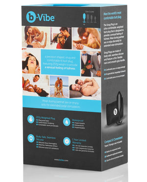 b-Vibe Weighted Snug Plug 4 | Pleasura