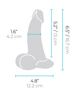 b-Vibe Slipskin 6.5" Curvy | Pleasura