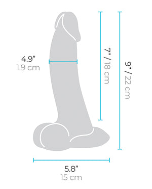 b-Vibe Slipskin 9" Curvy | Pleasura