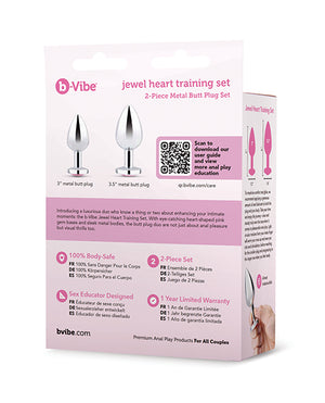 b-Vibe Jewel Metal Training Set | Pleasura