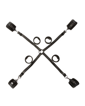 Sei Mio The Bed Spreader Under the Mattress Restraint System - Black | Pleasura