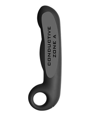 ElectraStim Ovid Silicone Noir Dildo | Pleasura