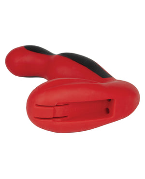 ElectraStim Silicone Fusion Habanero Prostate Massager - Red/Black | Pleasura