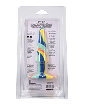 A Play 5" Groovy Silicone Anal Plug | Pleasura