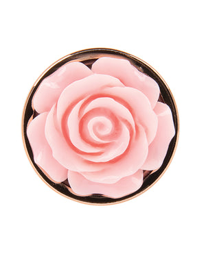 Gemsations 3 pc 2.75" & 3.15" & 3.7" Rose Metal Butt Plug Training Set - Rose Gold | Pleasura