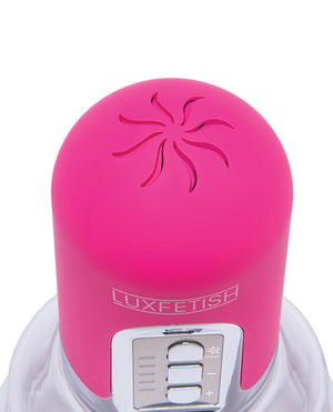 Lux Fetish Pussy Pump w/Clit Clamp | Pleasura