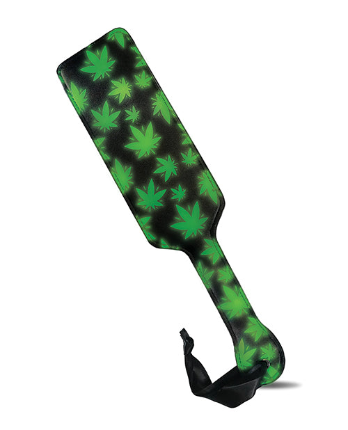 Stoner Vibes Glow in the Dark Paddle - Green | Pleasura