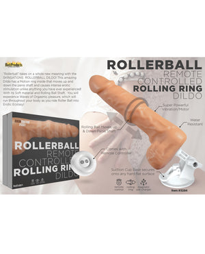 Rollerball Dildo w/Suction Cup | Pleasura