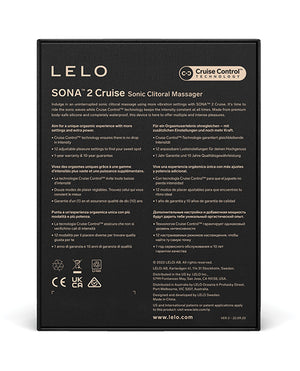 LELO Sona 2 Cruise - Cerise | Pleasura