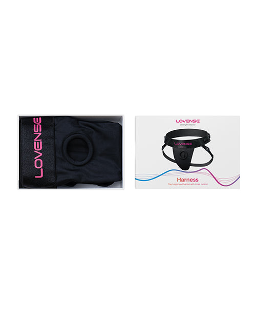 Lovense Strap-On Harness - Black | Pleasura