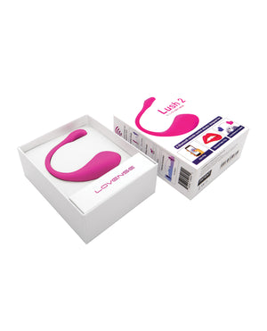 Lovense Lush 2.0 Sound Activated Vibrator - Pink | Pleasura