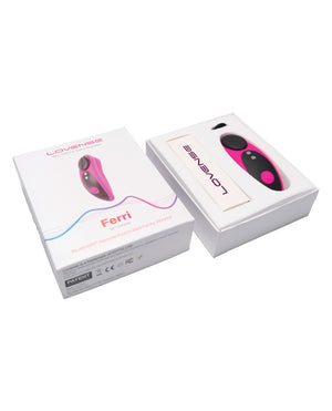 Lovense Ferri Panty Vibe - Pink | Pleasura