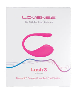 Lovense Lush 3.0 Sound Activated Camming Vibrator - Pink | Pleasura