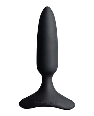 Lovense Hush 2 1" Butt Plug - Black | Pleasura