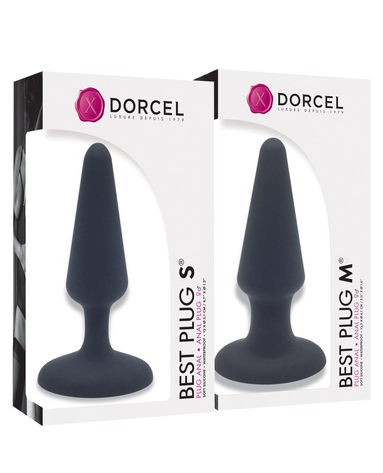 Dorcel Best Plug Starter Kit S/M - Black | Pleasura