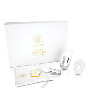 Le Wand Little Pleasures 6 pc Kit - Chrome | Pleasura