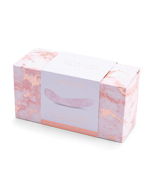 Le Wand Crystal G-Wand Stimulator - Rose Quartz | Pleasura