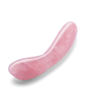 Le Wand Crystal G-Wand Stimulator - Rose Quartz | Pleasura