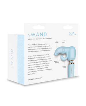 Le Wand Dual Weighted Silicone Attachment | Pleasura