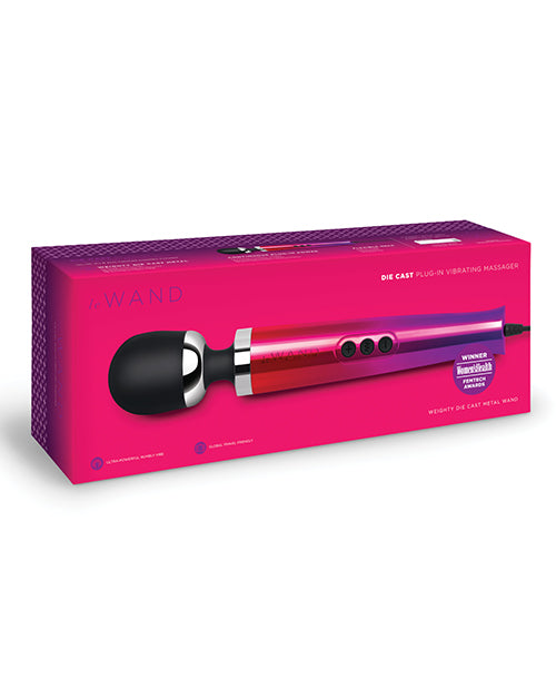 Le Wand Die Cast Plug-In Massager | Pleasura
