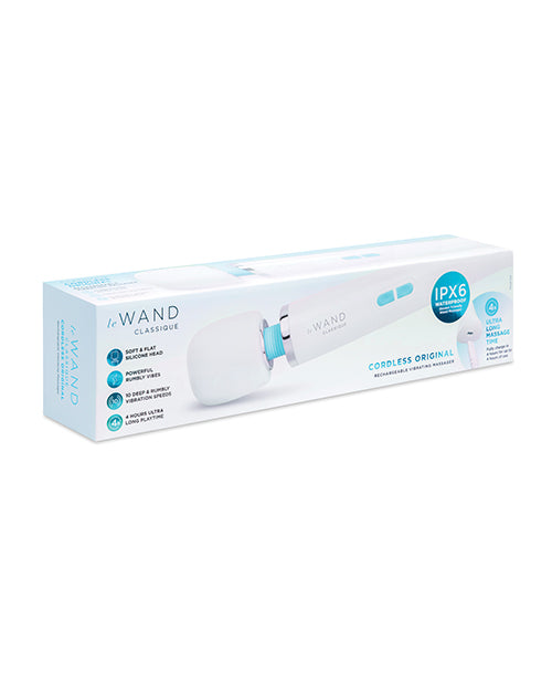 Le Wand Classique Rechargeable Wand Massager | Pleasura