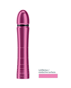 Mystim Glossy Glen e-Stim Aluminum Dildo | Pleasura