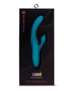 Nu Sensuelle Nubii Kiah Turbo Boost & Heating Dual Stim Rabbit | Pleasura