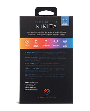 Nu Sensuelle Nikita Bullet with Nitro Motor | Pleasura