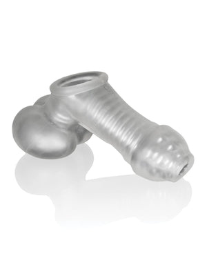 Oxballs Sackjack Wearable Jack Off Sheath - Clear Frost | Pleasura