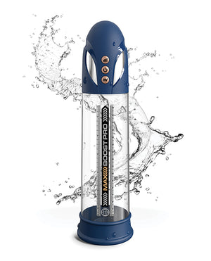 Pump Work Max Boost Pro - Blue/Clear | Pleasura