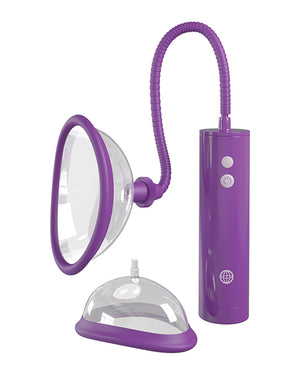 Fantasy For Her Rechargeable Pleasure Pump Kit - Purple | Pleasura