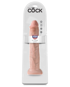 King Cock 13" Cock - Flesh | Pleasura
