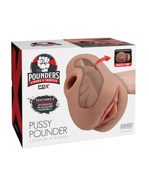 PDX Plus Pussy Pounder Squeeze Stroker | Pleasura