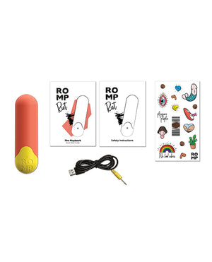 ROMP Riot Bullet Vibrator - Orange | Pleasura