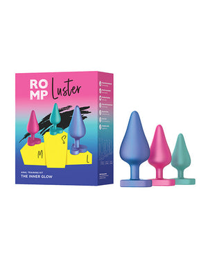 ROMP Luster Butt Plug Kit - Multi Color | Pleasura