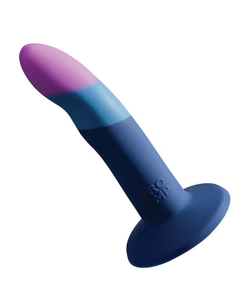 ROMP Piccolo 3 Color 5.5" Dildo Pegging Kit - Blue | Pleasura