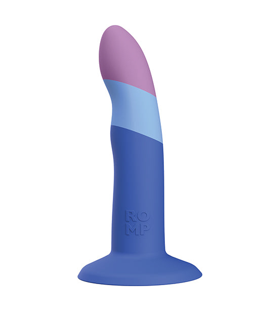 ROMP Piccolo 3 Color Dildo - Blue | Pleasura
