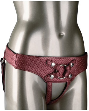 Her Royal Harness The Regal Empress - Red | Pleasura
