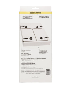 Boundless Bed Restraint - Black | Pleasura