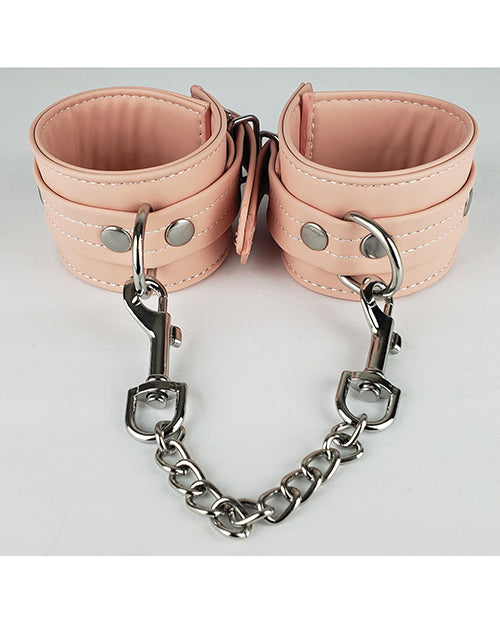 Spartacus Organsilicone PU Wrist Restraints | Pleasura