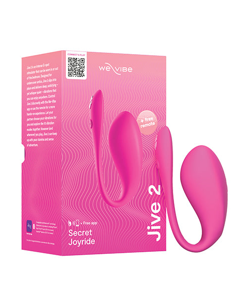 We-Vibe Jive 2 - Electric Pink | Pleasura