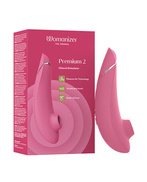 Womanizer Premium 2 - Raspberry - Pleasura