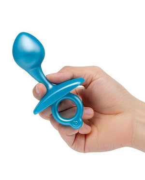 b - Vibe Butties Bulb Tapered Prostate Plug - Blue - Pleasura