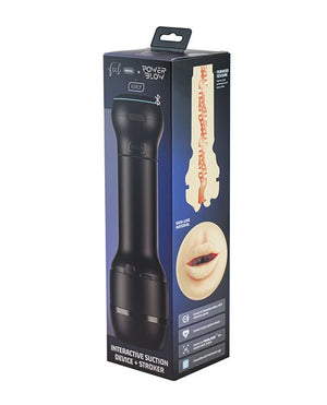 Kiiroo Feel Mouth & Powerblow Stroker Combo Set - Pale - Pleasura
