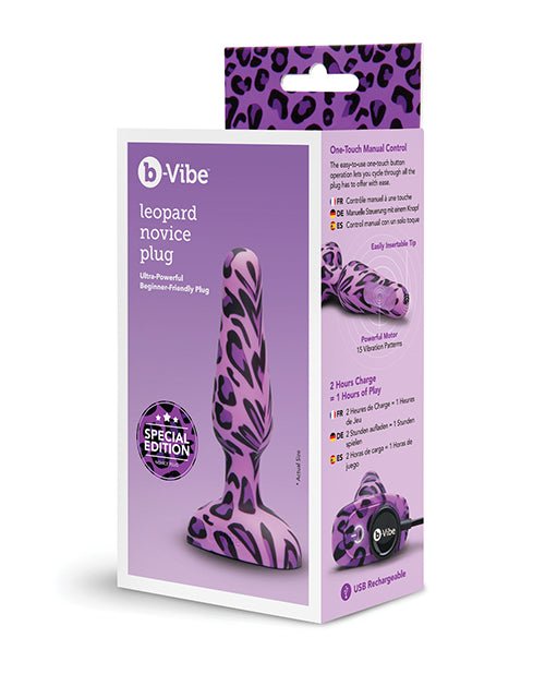 Leopard Novice Plug - Pleasura