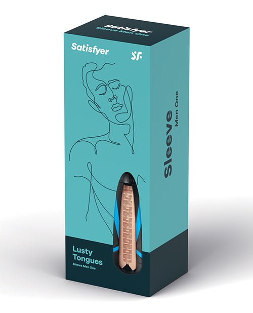 Satisfyer Men Sleeve Lusty Tongues - Pleasura