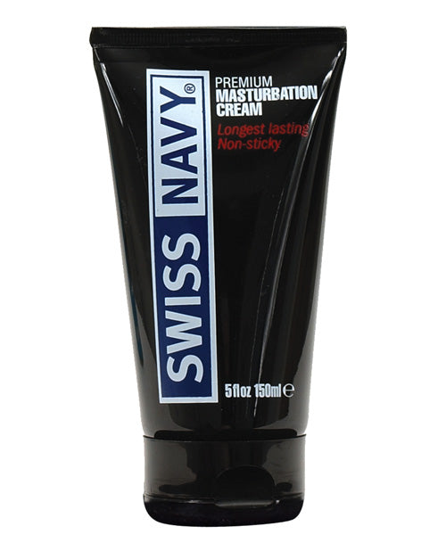 Swiss Navy Premium Masturbation Cream - 5 oz Tube | Pleasura